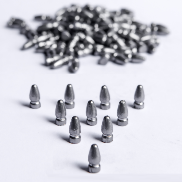 Chumbo Estrela de Prata Cabeça DUpla 4,5mm